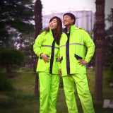 Raincoat _ rain wear designed for safety working _ DH_E150